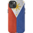 Philippines Flag Distressed iPhone 13 Impact Case