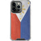 Philippines Flag Distressed iPhone 13 Pro Clear Case