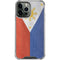 Philippines Flag Distressed iPhone 13 Pro Max Clear Case