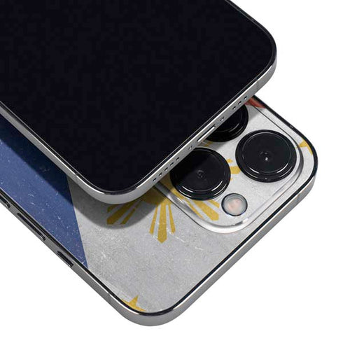 Philippines Flag Distressed iPhone 13 Pro Max Skin