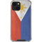 Philippines Flag Distressed iPhone 14 Clear Case