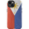Philippines Flag Distressed iPhone 15 Plus Impact Case