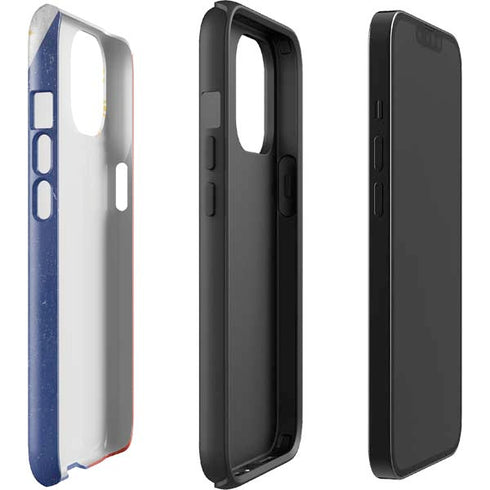 Philippines Flag Distressed iPhone 15 Plus Impact Case