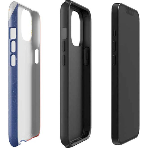 Philippines Flag Distressed iPhone 14 Impact Case
