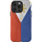 Philippines Flag Distressed iPhone 14 Pro Impact Case