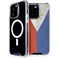 Philippines Flag Distressed iPhone 15 Pro MagSafe Case