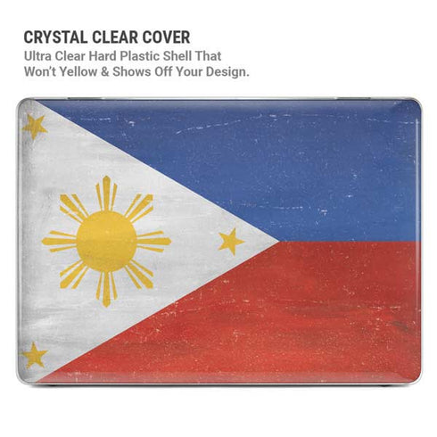 Philippines Flag Distressed MacBook Air 13in M1 (2021) Case plus Skin