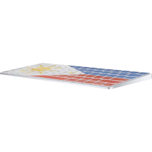Philippines Flag Distressed Magic Keyboard Skin