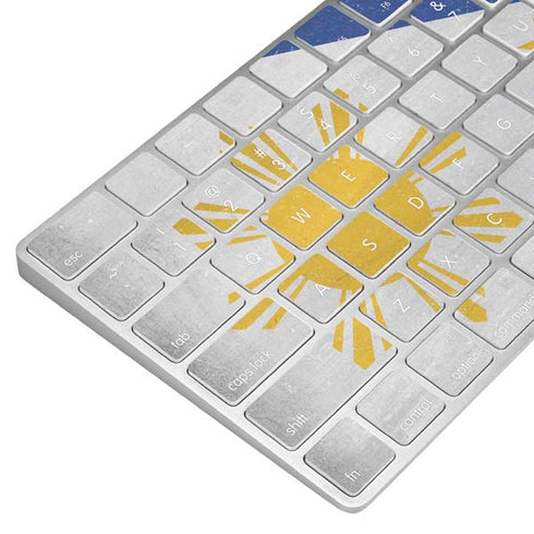 Philippines Flag Distressed Magic Keyboard Skin
