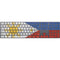 Philippines Flag Distressed Magic Keyboard with Numeric Keypad Skin