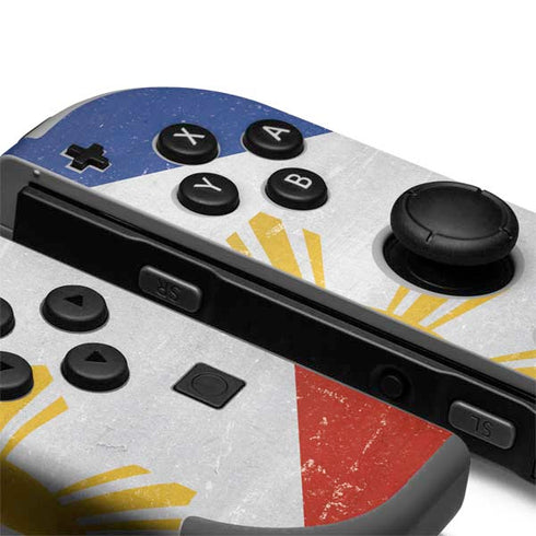 Philippines Flag Distressed Nintendo Joy-Con (L/R) Controller Skin