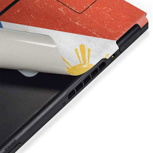 Philippines Flag Distressed Nintendo Switch Bundle Skin