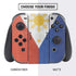 Philippines Flag Distressed Nintendo Switch Bundle Skin