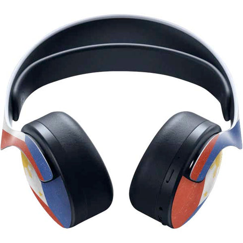 Philippines Flag Distressed PULSE 3D Wireless Headset for PS5 Skin