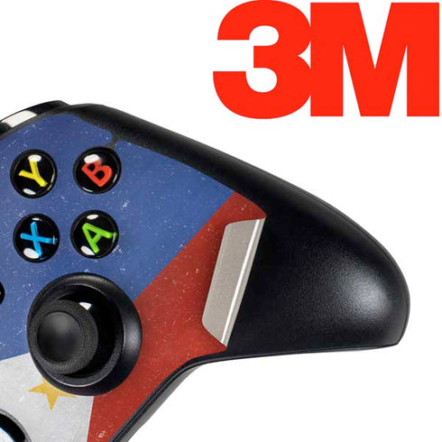 Philippines Flag Distressed Xbox One Controller Skin