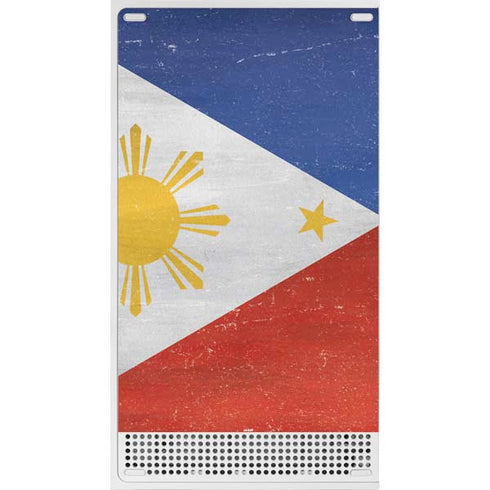 Philippines Flag Distressed Xbox Series S Skins