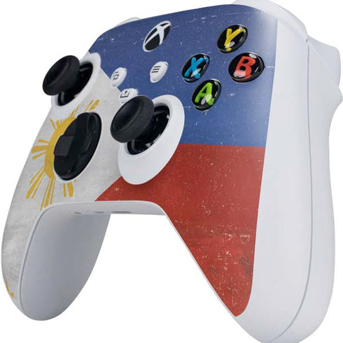 Philippines Flag Distressed Xbox Series S Controller Skin