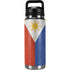 Philippines Flag Distressed YETI Rambler 26oz Bottle Skin