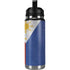 Philippines Flag Distressed YETI Rambler 26oz Bottle Skin
