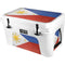 Philippines Flag Distressed YETI Tundra 45 Hard Cooler Skin