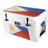 Philippines Flag Distressed YETI Tundra 45 Hard Cooler Skin