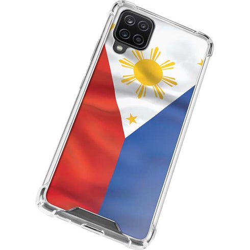 Philippines Flag Galaxy A12 Clear Case