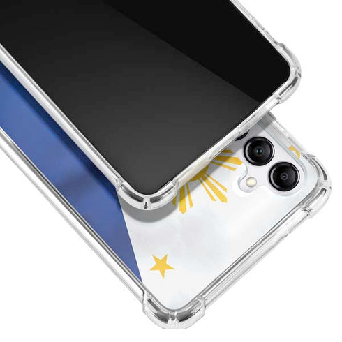 Philippines Flag Galaxy A14 5G Clear Case