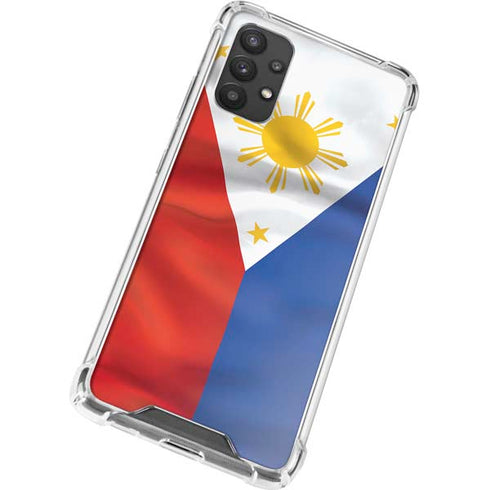 Philippines Flag Galaxy A32 5G Clear Case