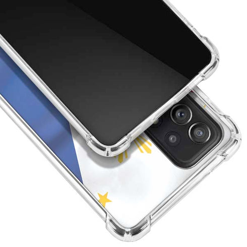 Philippines Flag Galaxy A52 5G Clear Case