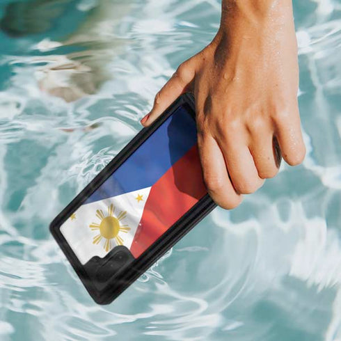 Philippines Flag Galaxy Note 10 Waterproof Case