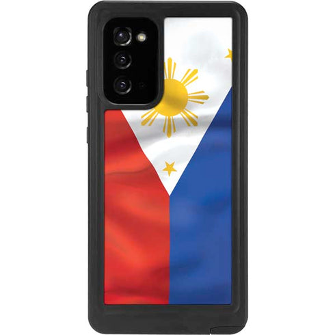 Philippines Flag Galaxy Note20 5G Waterproof Case
