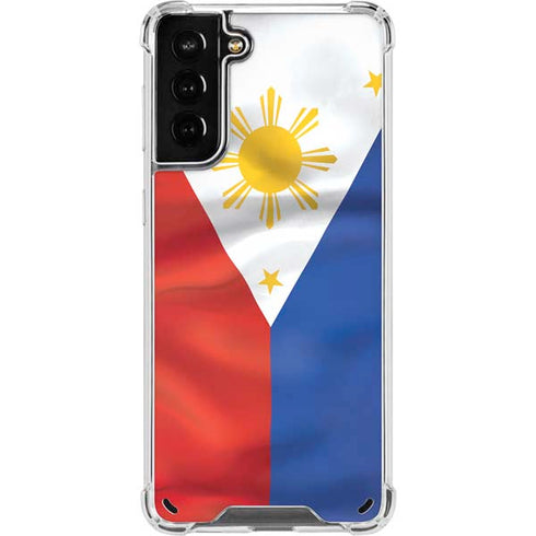 Philippines Flag Galaxy S21 Plus 5G Clear Case