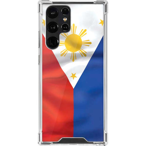 Philippines Flag Galaxy S22 Ultra Clear Case