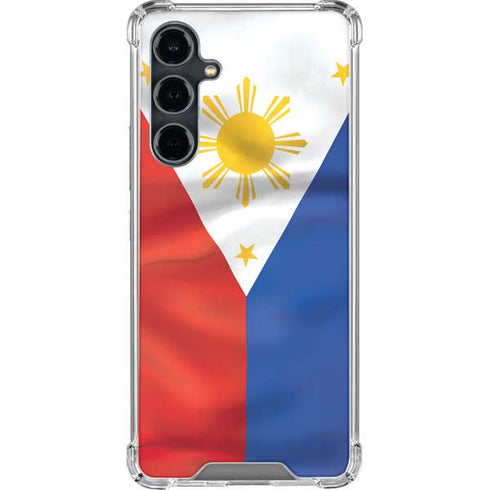Philippines Flag Galaxy S23 FE Clear Case