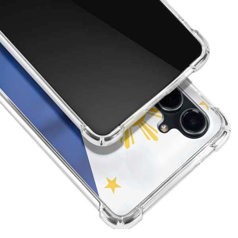Philippines Flag Galaxy S23 FE Clear Case