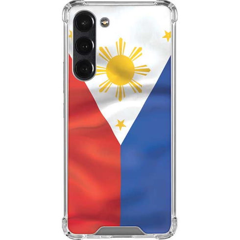 Philippines Flag Galaxy S23 Plus Clear Case