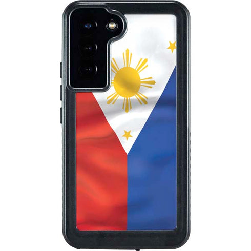 Philippines Flag Galaxy S23 Plus Waterproof Case