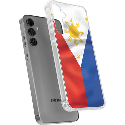 Philippines Flag Galaxy S24 Plus Clear Case