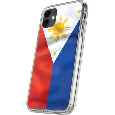 Philippines Flag iPhone 11 Clear Case