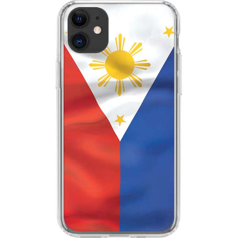 Philippines Flag iPhone 11 Clear Case