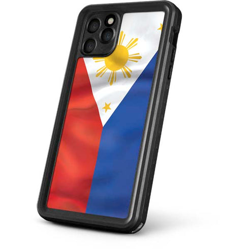 Philippines Flag iPhone 11 Pro Max Waterproof Case