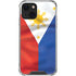 Philippines Flag iPhone 14 Plus Clear Case
