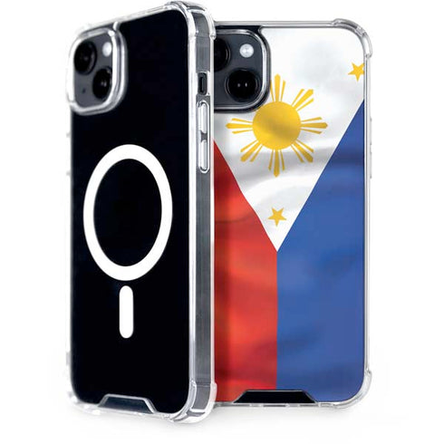 Philippines Flag iPhone 14 Plus MagSafe Case