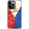 Philippines Flag iPhone 14 Pro Clear Case