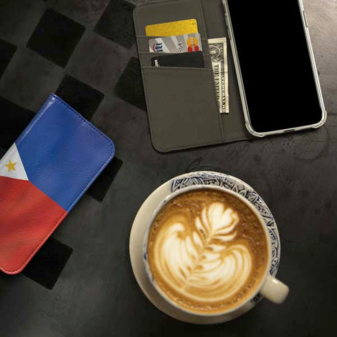Philippines Flag iPhone 15 Pro Max Folio Case
