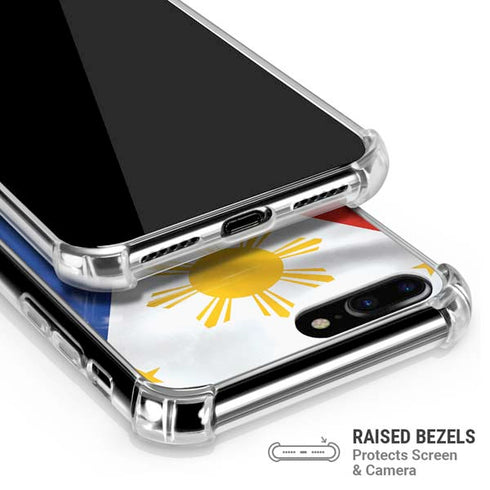 Philippines Flag iPhone 7/8 Plus Clear Case