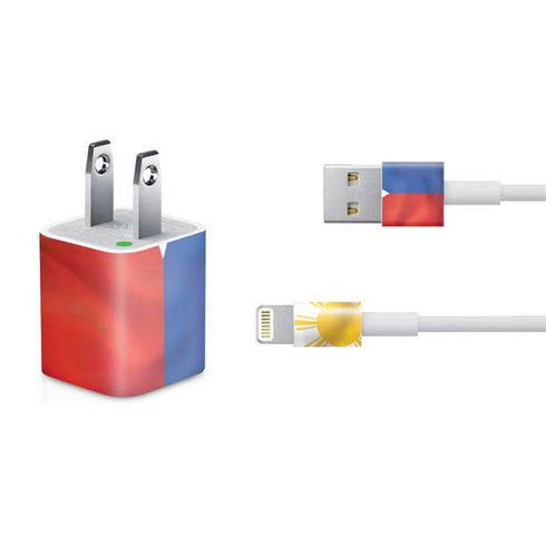 Philippines Flag iPhone Charger (5W USB) Skin