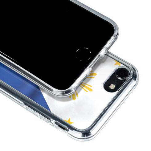 Philippines Flag iPhone SE (2nd & 3rd Gen) Clear Case