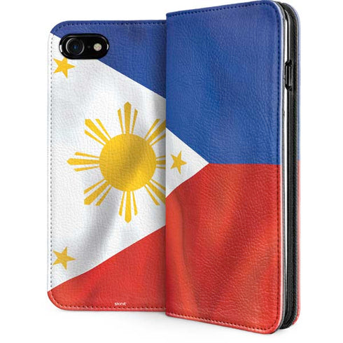 Philippines Flag iPhone SE (2nd & 3rd Gen) Folio Case