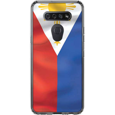Philippines Flag LG K51/Q51 Clear Case